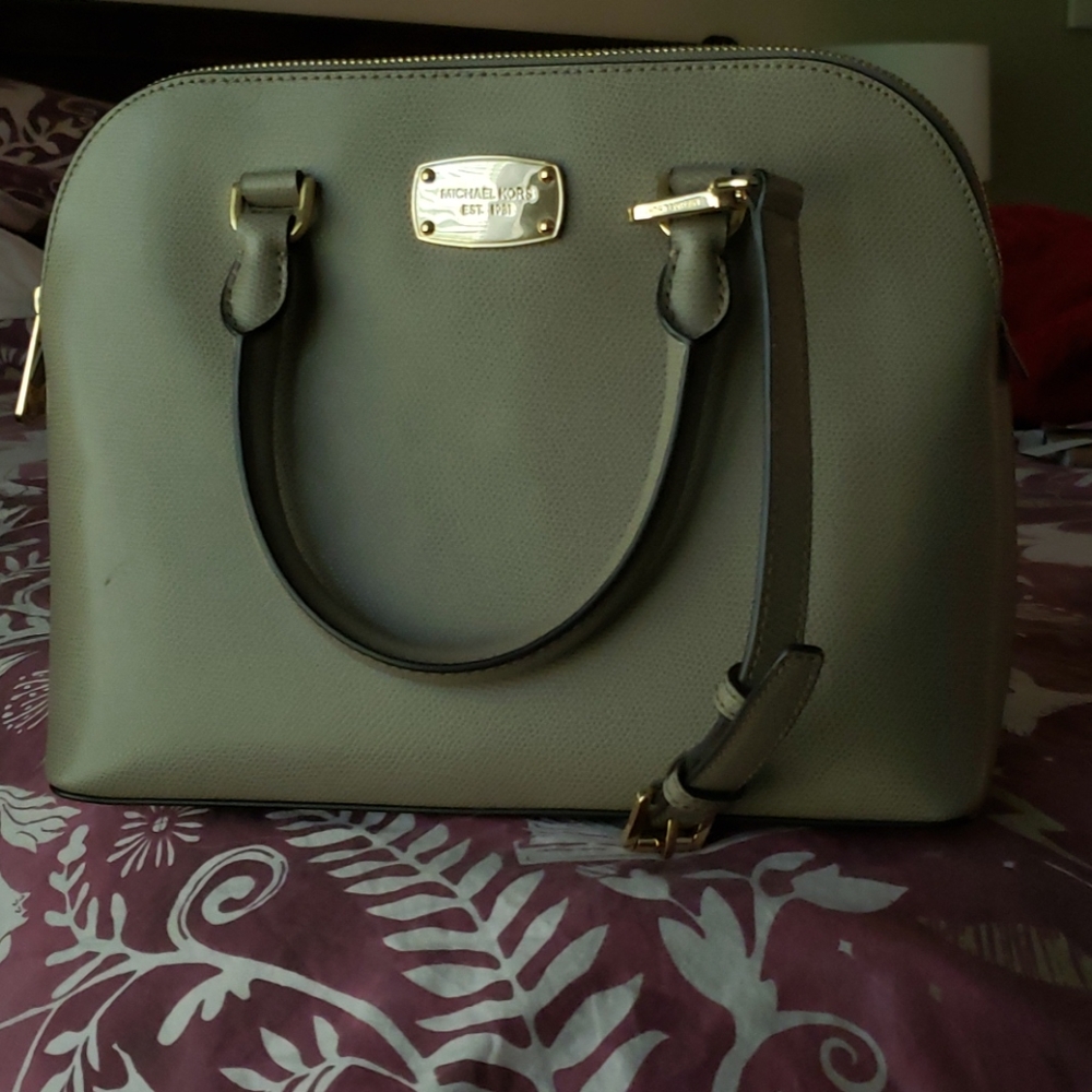 GENTLY USED! Michael Kors satchel!